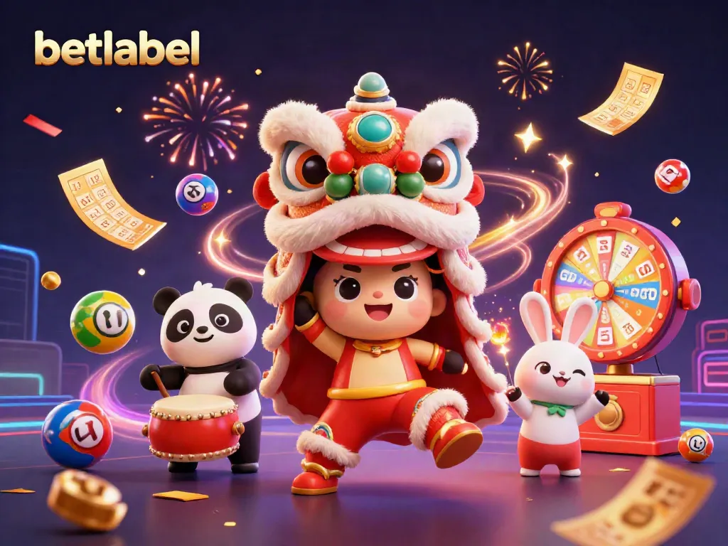Experience the excitement of betlabel with vibrant characters and dynamic gambling elements.